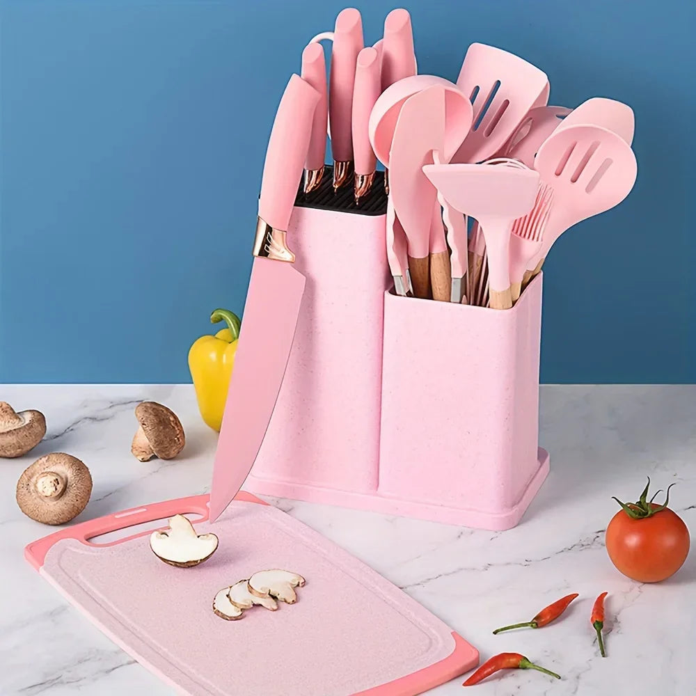 Set de Utensilios Para Cocina 19 Piezas 👩🏻‍🍳