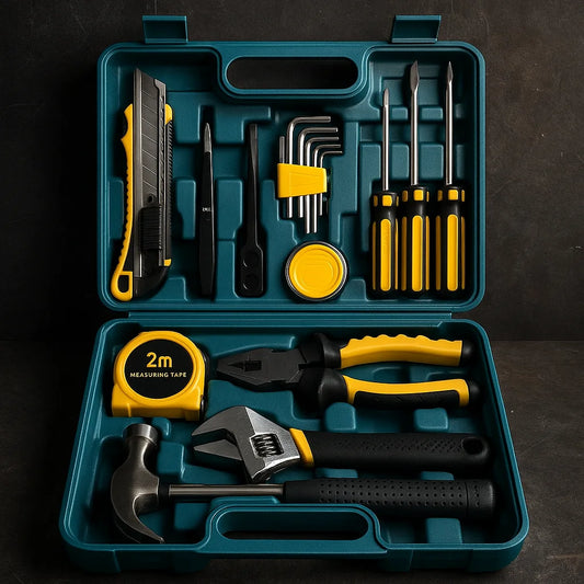 Kit de Herramientas de 17 Piezas – Soluciona en minutos cualquier imprevisto 🛠️🔧